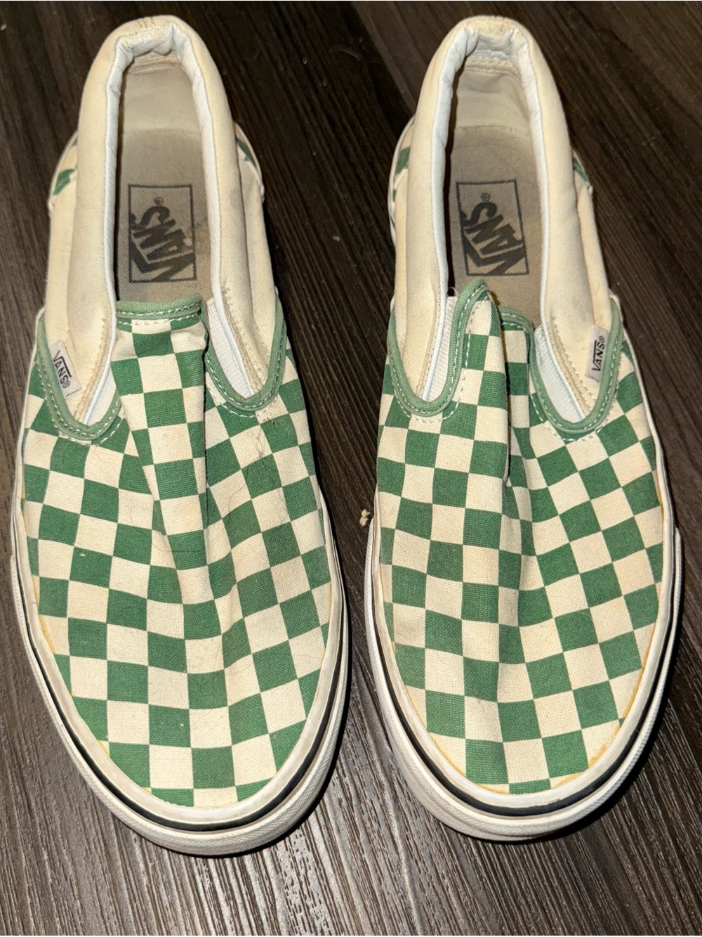Vans Classic Slip-On Checkerboard Shoes